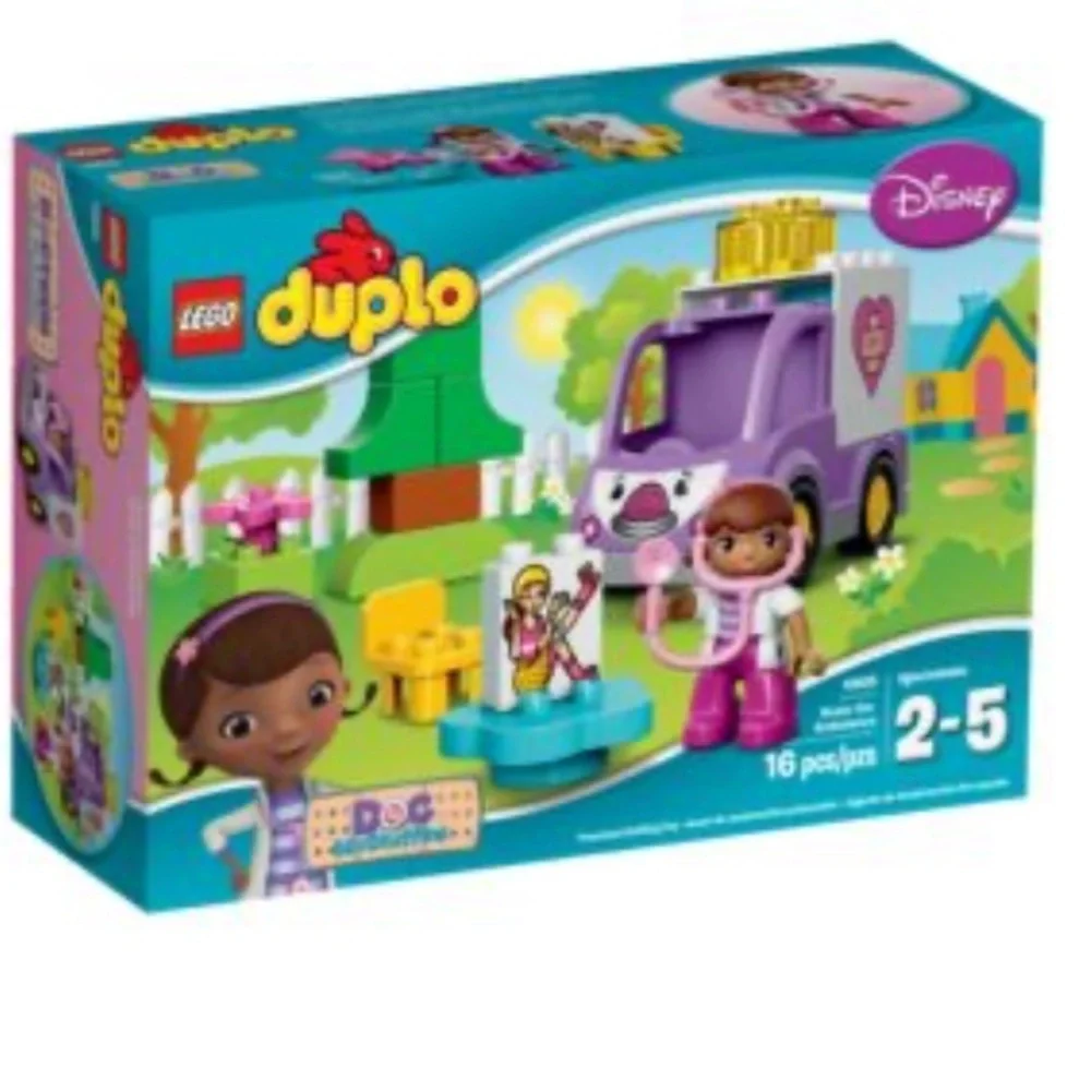 Lego duplo Disney doc mcstuffins rosie the ambulance set 10605 new in sealed box